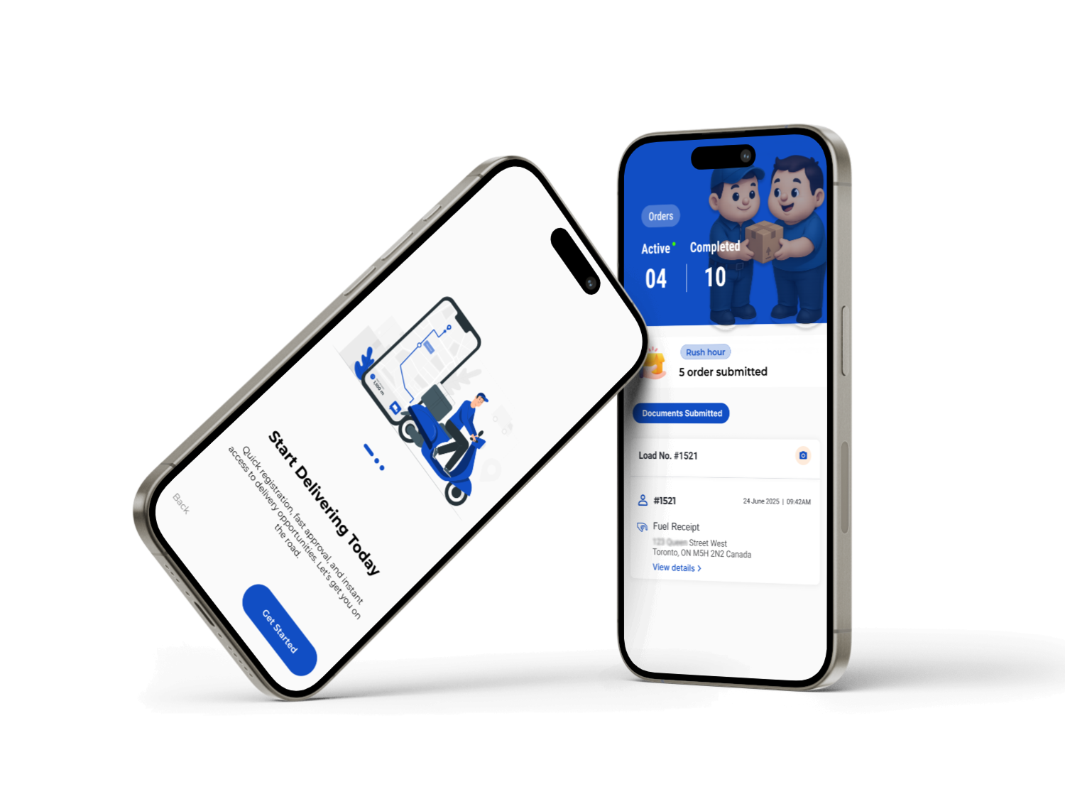 Logistellar daily delivery tracking